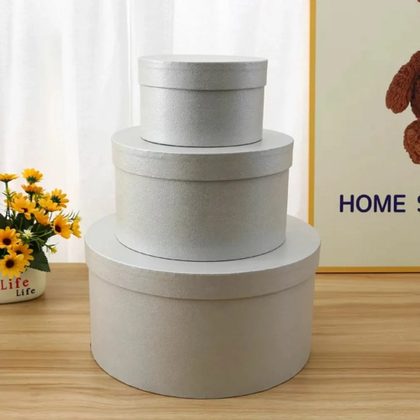 boîte cylindrique carton